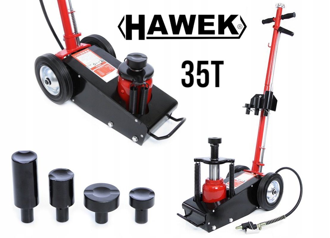 Крик пневмохидравличен 35 тона HAWEK 260мм-510мм