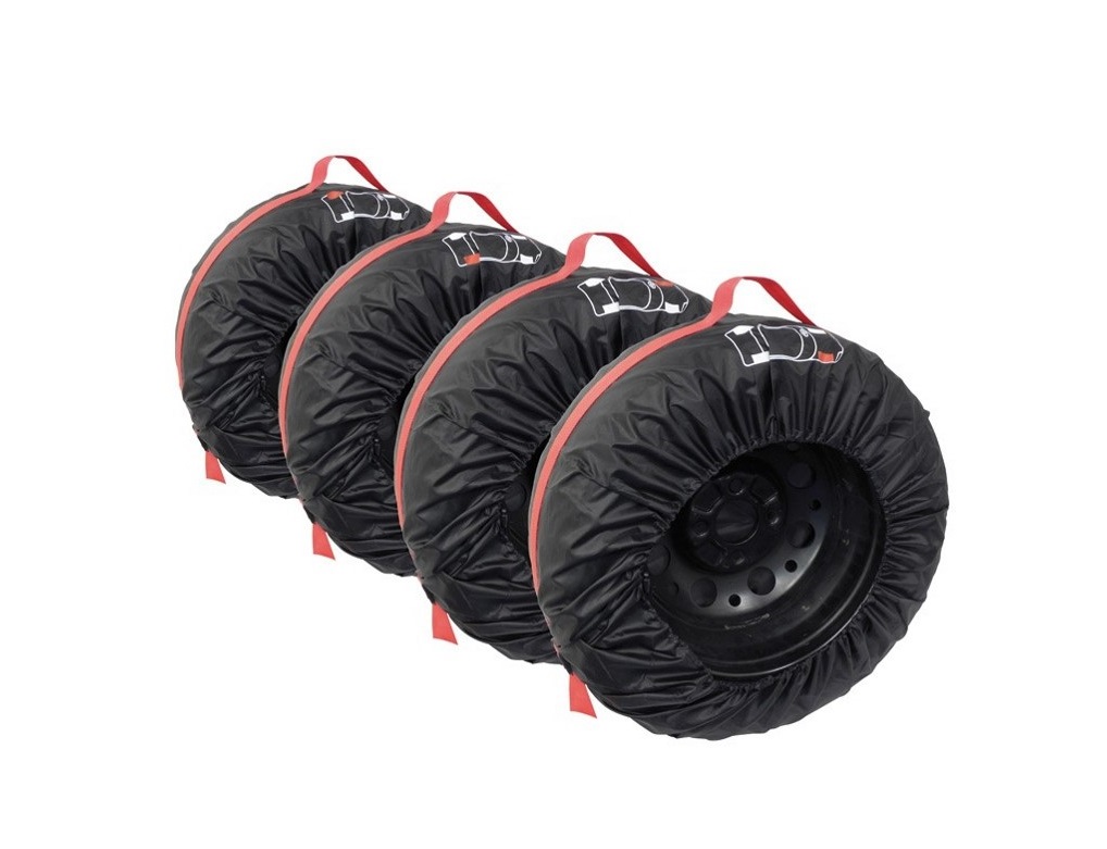 Комплект 4 калъфа за съхранение на автомобилни гуми , За размери на гумите между 13-15''
