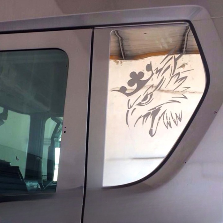 Декорация хром за прозорец -  Scania S серия
