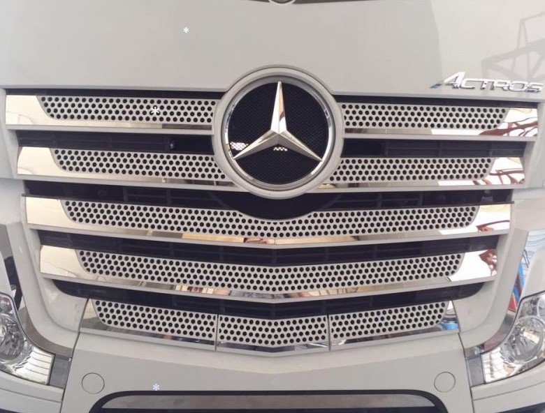 Декорация хром за решетка Mercedes Actros MP4